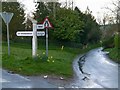 Fingerpost, Wakerley Road, Barrowden