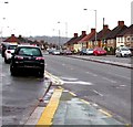 Cars parked on pavements, Malpas, Newport