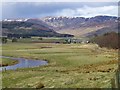 Looking up Glen Clova from Clachnabrain