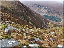 NG7248 : Steep slopes of Coire Glas, Applecross by wrobison