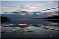 SH5773 : Menai Straits and Bangor Pier at sunrise by Oliver Mills