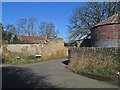 Skegby - junction of Dawgates Lane with Back Lane