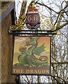 Sign at "The Dragon" PH