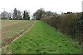 Footpath towards Stratton Audley Park