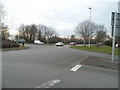 Roundabout on Brookfield Road, Ashford