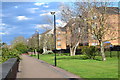 On the Thames Path at Thamesmead