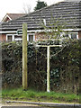 Roydon Hall sign & footpath sign