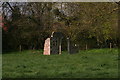 A ruin or a folly in a paddock off Bridle Lane, Carlton le Moorland