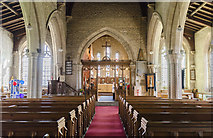 TF0851 : Interior, All Saints' church, Ruskington by Julian P Guffogg