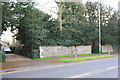 Stone wall beside Stamford Road