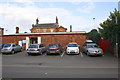 Oakham Station, northbound platform entrance