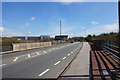 The A57 towards Swallowfield