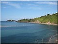 The Avon estuary and Burgh Island