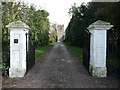 Driveway to the church, Westbury