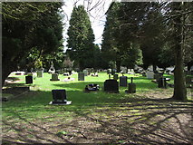 ST1397 : Cemetery in Gelligaer by Gareth James