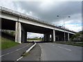 A50 bridge over the A516