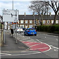 Directions sign, Bridge Road,  Llandaff North, Cardiff