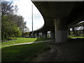 Under the motorway