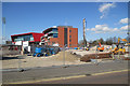 SJ8195 : Old Trafford: a building site by John Sutton