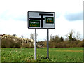 TM1155 : Roadsign on Buck's Head Lane by Geographer