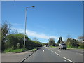 SO8251 : A449 Malvern Road Leaving Powick Village by Roy Hughes