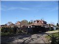 Chalet bungalows on Caddington Common