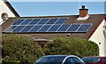 J4874 : Solar panels, Newtownards (April 2016) by Albert Bridge