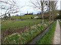 View towards Leighton church tower