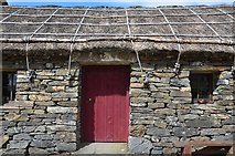 NM8542 : Reconstructed black house, Lismore Museum (2) by Jim Barton