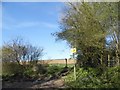 Path entrance on Packhorse Lane, Caddington