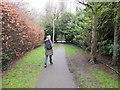 Path between Huntsfield Close and Lakeside Road, Lymm