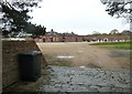 SU5902 : Fort Brockhurst - Looking into the courtyard by Rob Farrow