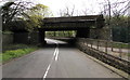 North side of a railway bridge over Ty Mawr Road, Llandaff North, Cardiff