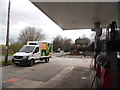 Petrol station on Bath Road, Fyfield