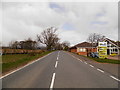 The B867 at the visitor centre, Bankfoot