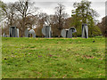 SE2812 : Yorkshire Sculpture Park, Promenade by Anthony Caro by David Dixon