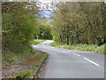 SO8643 : Road approaching A38 junction by Philip Halling