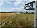 Public Footpath out of Heighington