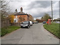 Service road on the A4, West Kennett