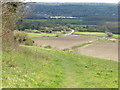 The North Downs Way near Star House