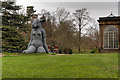 SE2812 : Yorkshire Sculpture Park, "Sitting" by the Camellia House by David Dixon