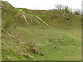 The North Downs Way at Peene Quarry