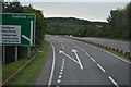 A61 approaching Dronfield turn off