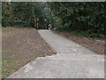 Footpath to Durley Chine - West Overcliff Drive