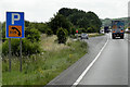 SK7469 : Layby on Southbound A1 near to Egmanton by David Dixon