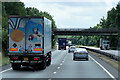 Bridge over Southbound A1 near to Egmanton