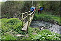 Footbridge over Cock Beck