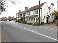 Cottages on the A281 in Mannings Heath