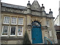 The entrance to Calne Library