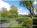 The entrance to Pinner Village Gardens